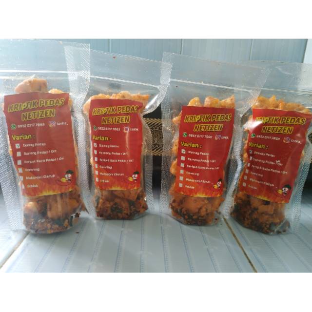 

Seblak Siomay/siomay kering pedas Ukuran kecil 55 gram.