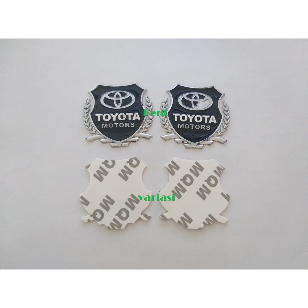 Emblem logo Metal logam mobil Logo TOYOTA