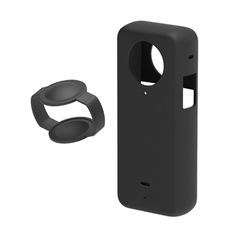 Case Pelindung Lensa Bahan Silikon Untuk ONE X3 Panoramic Action Camera