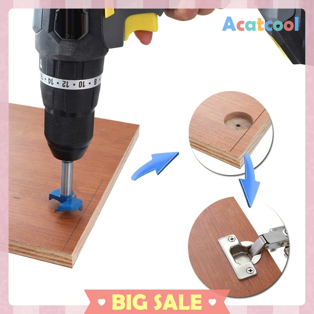 35mm Guide Hinge Hole Drilling Jig Conceal Locator Hole Opener Drill Tools