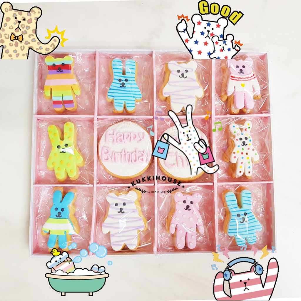 

Craftholic fondant cookies set