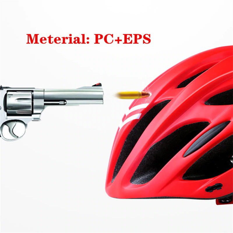 TaffSport Helm Sepeda Ultralight Breathable Bicycle Cycling Helmet COD