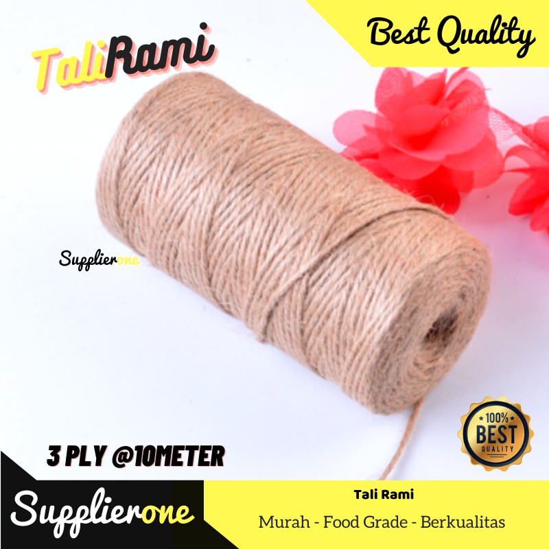 

Tali Goni Rami / Tali rami / Tali Goni / Tali Rami 3 ply / Tali Goni Rami 3 ply / Tali Rami Murah