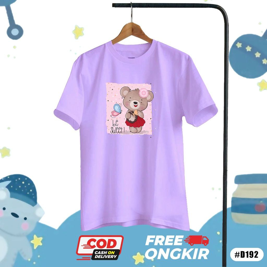 KAOS ANAK LAKI LAKI PEREMPUAN MOTIF GAMBAR / ATASAN ANAK COWO DAN CEWE / KAOS ANAK OVERSIZE UNISEX /