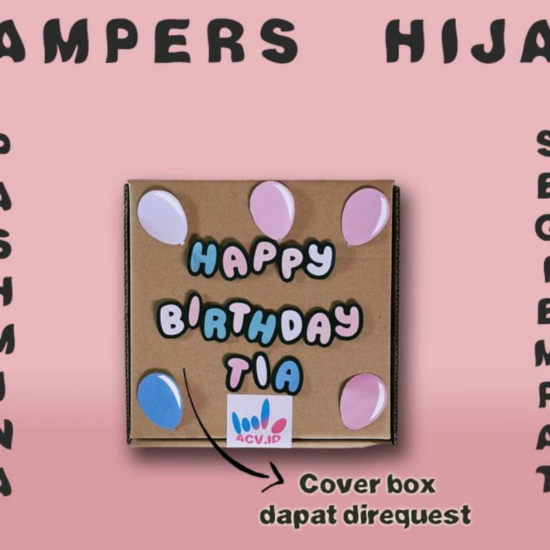 

Hampers / Gift Box / Kado Hijab Termurah dan Bisa Custom