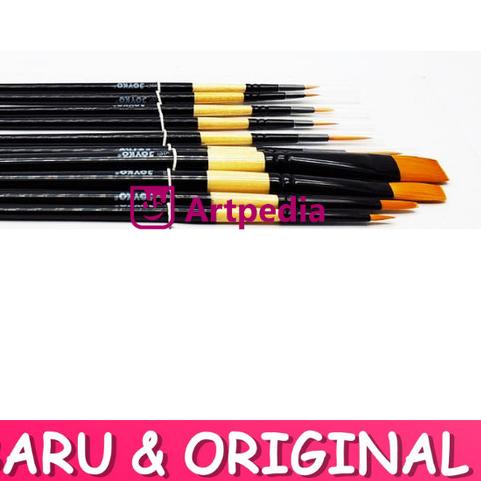 

➯ Joyko Brush Set 10 BR-9 / Kuas Lukis Set 10 / Kuas lukis Joyko ✿