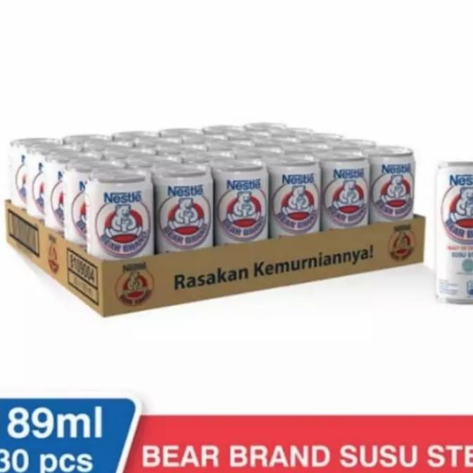

[COD] Nestle Bear Brand 189ml 1 dus isi 30pcs [COD]