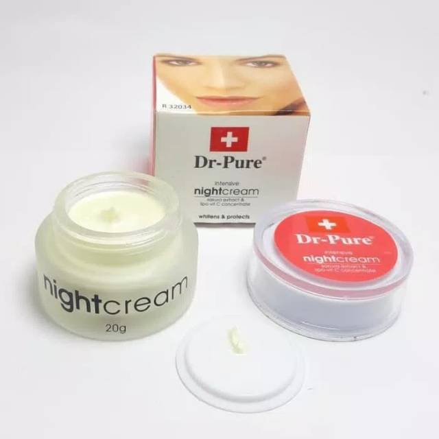 CREAM DR PURE NIGHT ORYGINAL BPOM