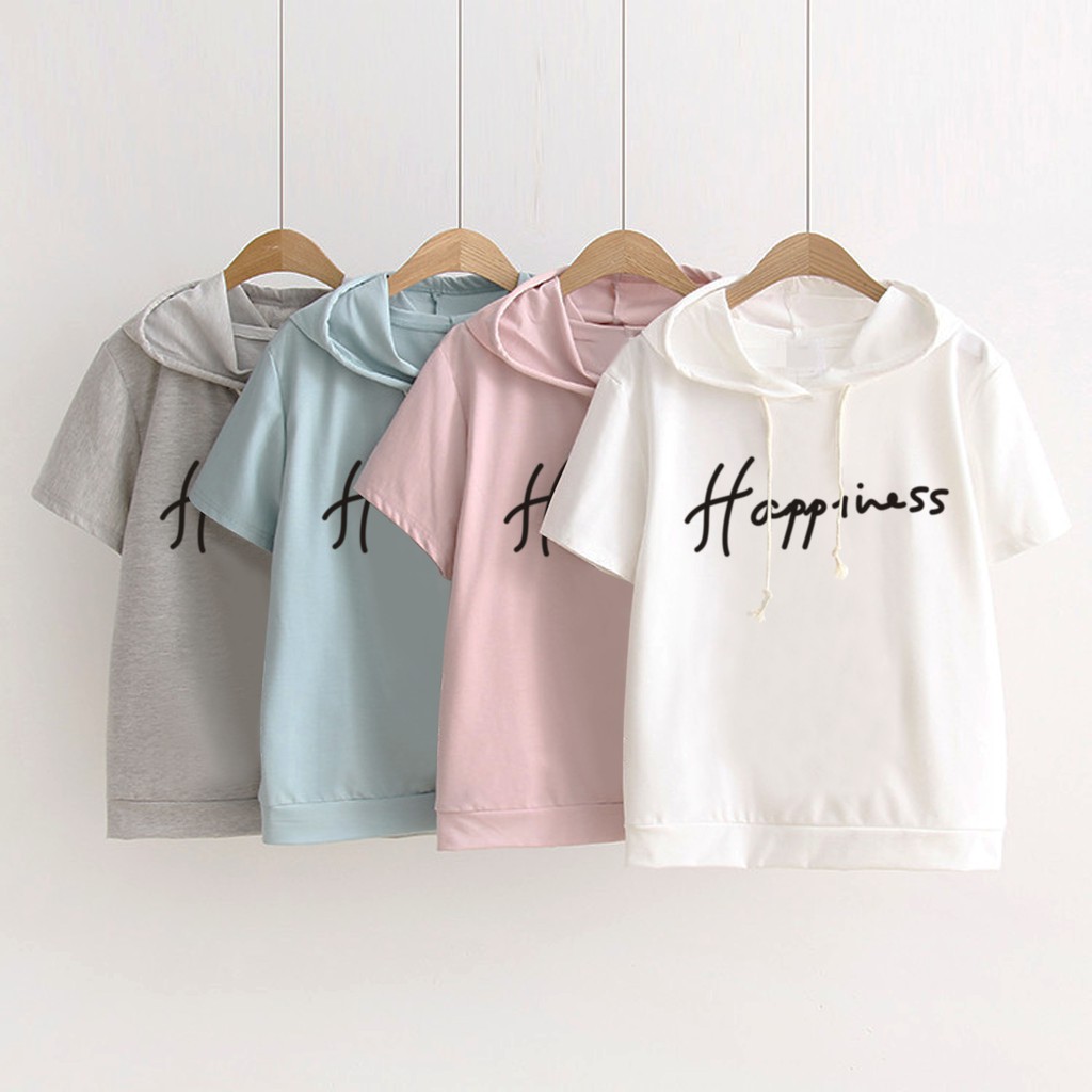 Bess - Sweater Hoodie Crop Murah / Sweater Hoodie Crop Lengan Pendek PULL&amp;BAR