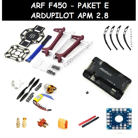 ARF F450 Quadcopter Paket E Ardupilot APM 2.8