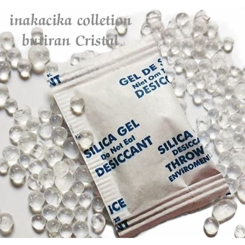 silica gel natural bungkus kertas 5cm sachet kualitas no satu anti jamur lembab dan bau