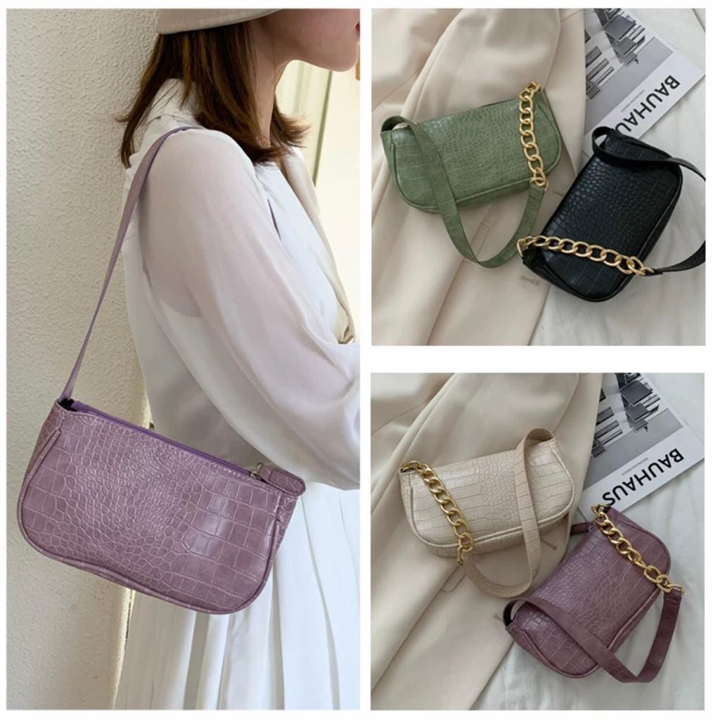 ANA BAG - Tas Selempang Handbag Import Tas Bahu Murah Tali Shoulder Wanita Rantai Slingbag Korea