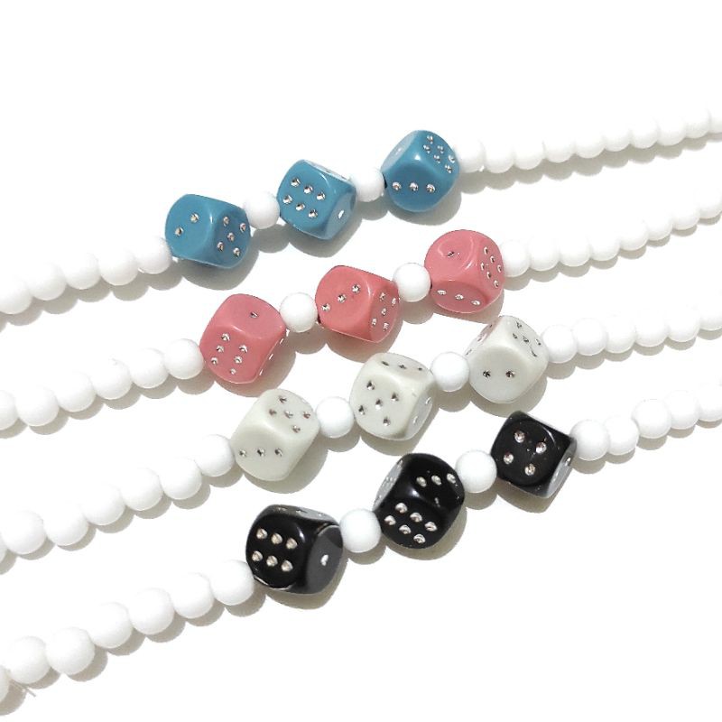 Konektor Masker Hijab Mask Connector Extender Strap Dice Series Dadu Game