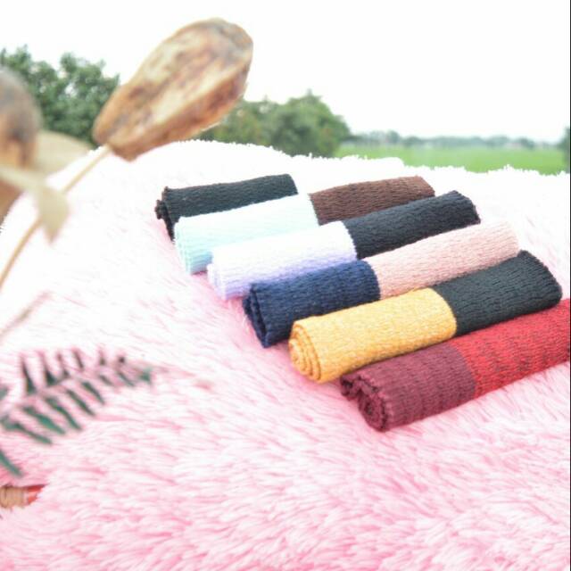 Bandana rajut isi 10pcs