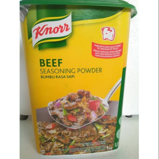 

KNORR Beef seasoning powder / bumbu rasa sapi / rasa kaldu sapi1 kg