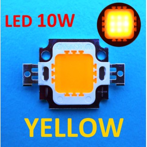 High Power LED HPL 10W Yellow / Kuning Pekat 585-595NM