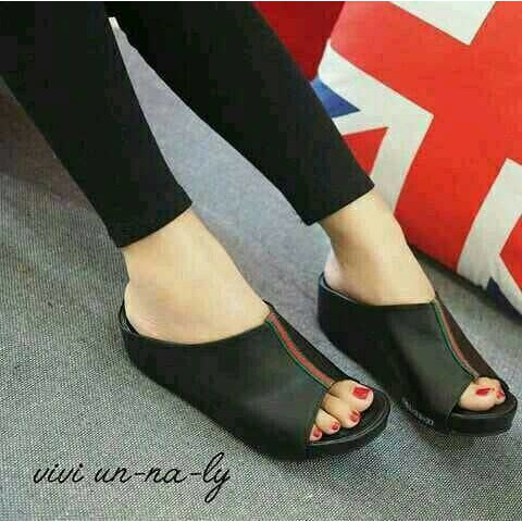 Cafana Sandal Wedges Wanita Kokop SDW228 Wedges