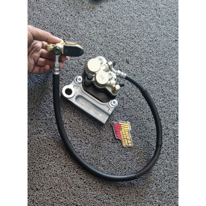 rem set belakang klx150