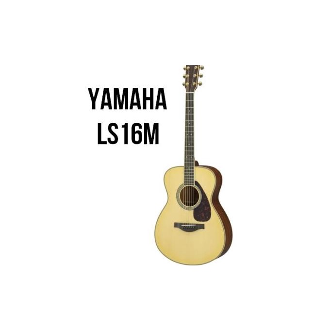 Yamaha Ls16M Are - Natural Gitar Akustik Elektrik 1Fluc40N8P
