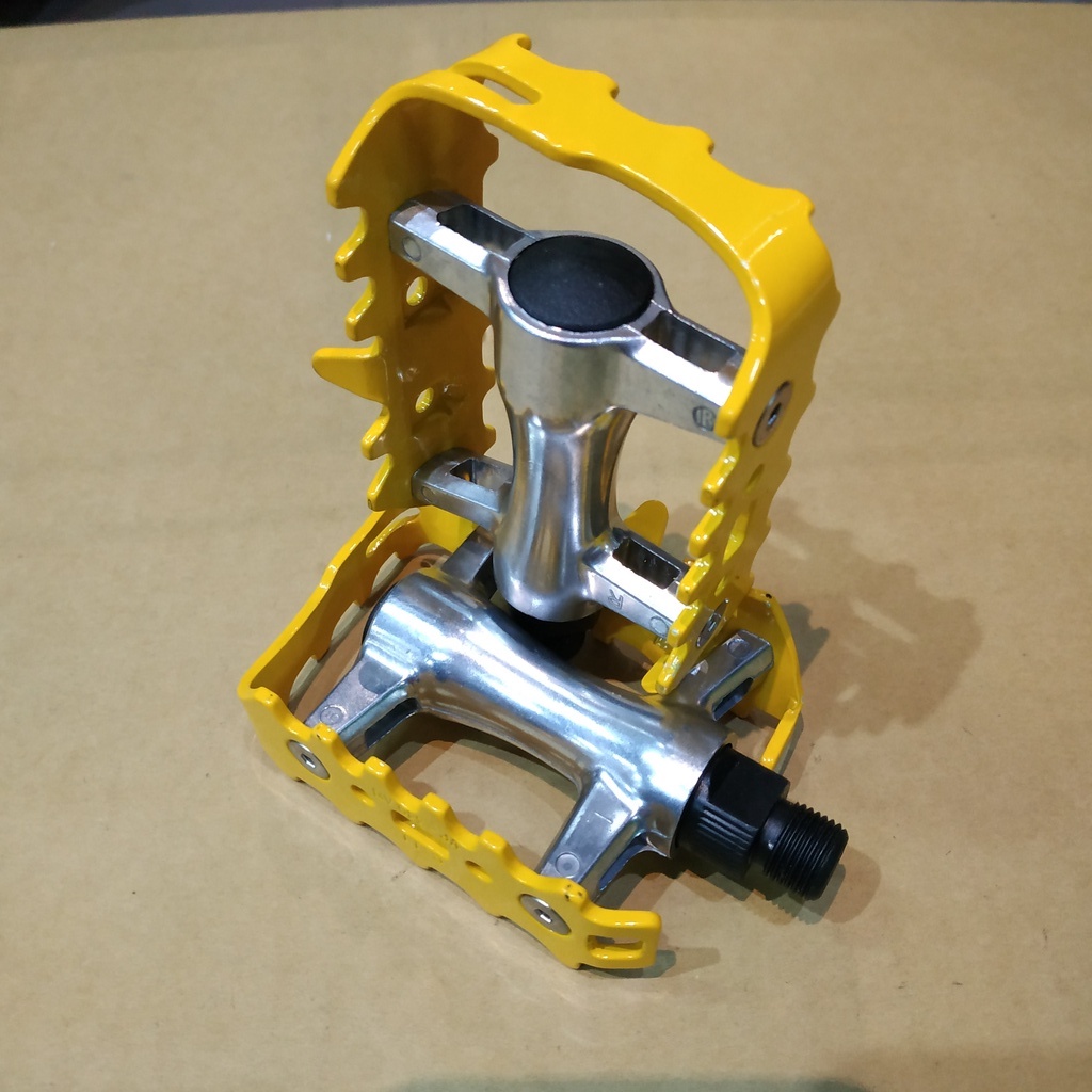 Pedal Sepeda Fixie Alumunium Yellow