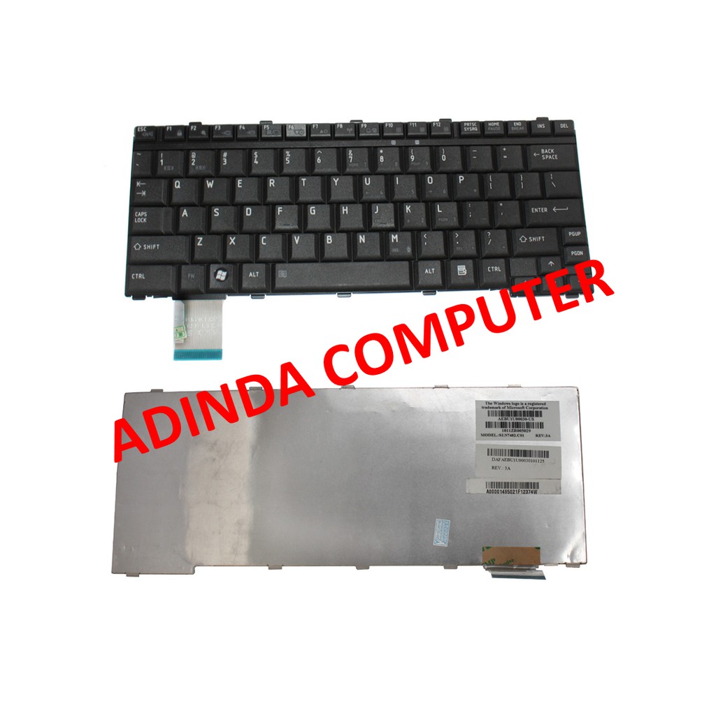 Keyboard Toshiba U300 U305 M8 M600