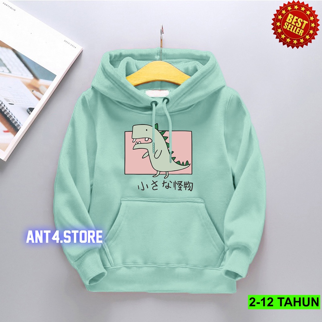Hoodie Anak Perempuan Laki Laki  / Hodie BEST SELLER Anak Usia 2 3 4 5 6 7 8 9 10 11 12 Tahun / Jaket DINO Anak / Sweater Distro Bisa Cod