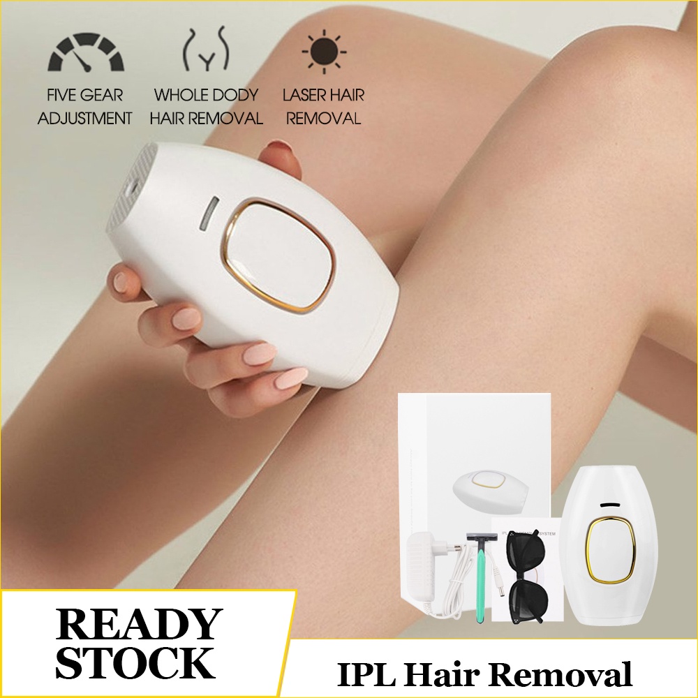 IPL Alat Penghilang Bulu Permanen Tubuh Wajah Kaki Kulit Alat IPL Hair Removal Tools Murah