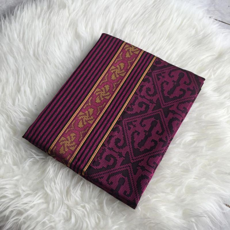 TENUN BARON 2 DIMENSI MOTIF TERBARU