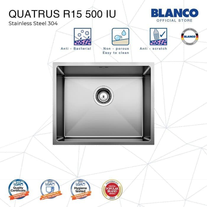 BLANCO Quatrus 500-IU Kitchen Sink