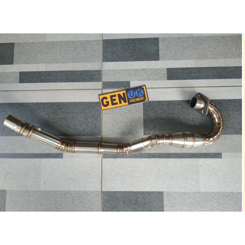 leheran knalpot full cacing untuk KLX S L BF