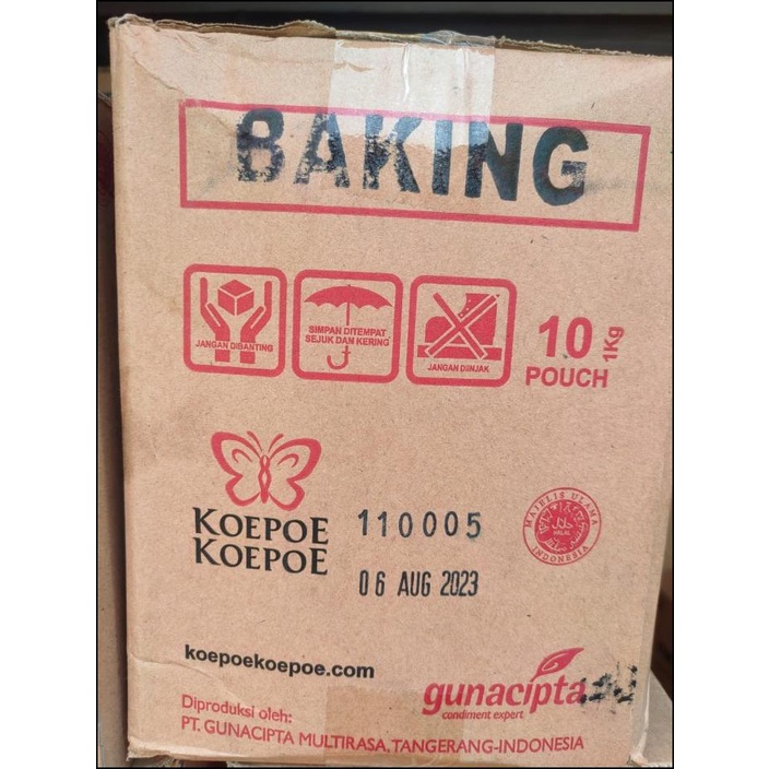 

Baking Powder Cap Koepoe Kopoe Kupu 1 kilogram kg / 1kg