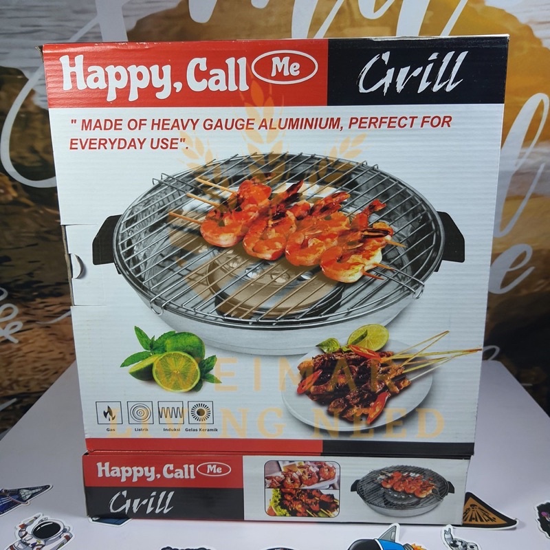 happy call girl alat pemanggang sosis ikan panggang kompor panggangan