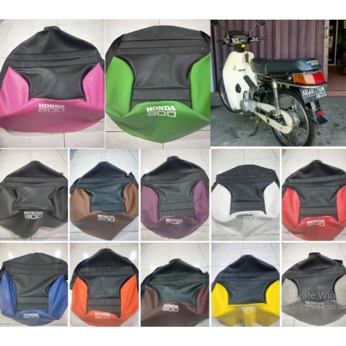 KULIT  jok  ASTREA 800/ bungkus jok motor Honda Astrea800
