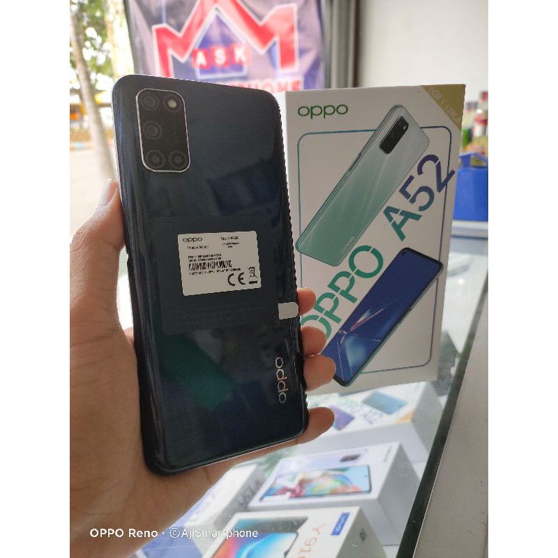 Oppo A52 ram 6/128gb second mulus