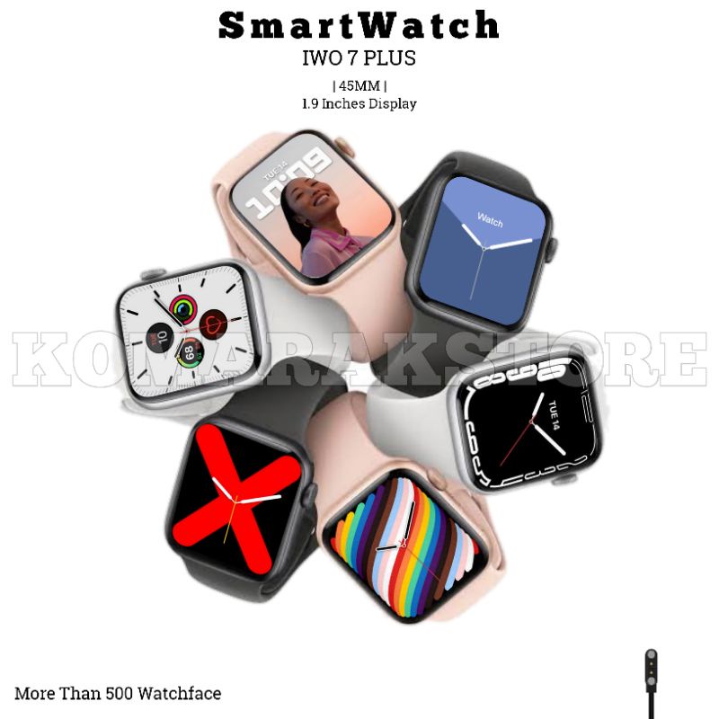 New Smartwatch IWO 7 PLUS 1.9 Inches Komarakstore
