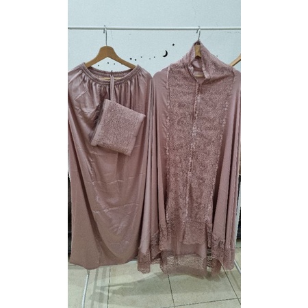 Mukena Zara - Mukena Armani Silk