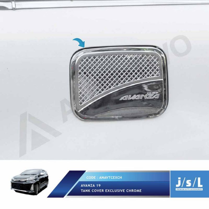 Tutup Tangki Bensin Avanza 2019 Tank Cover Exclusive Chrome