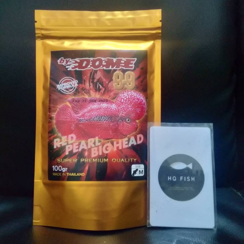 DOME 99 100 GR MAKANAN IKAN PELET IKAN PAKAN IKAN LOUHAN ORIGINAL