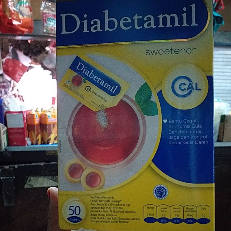 

Diabetamil sweetener 0 cal