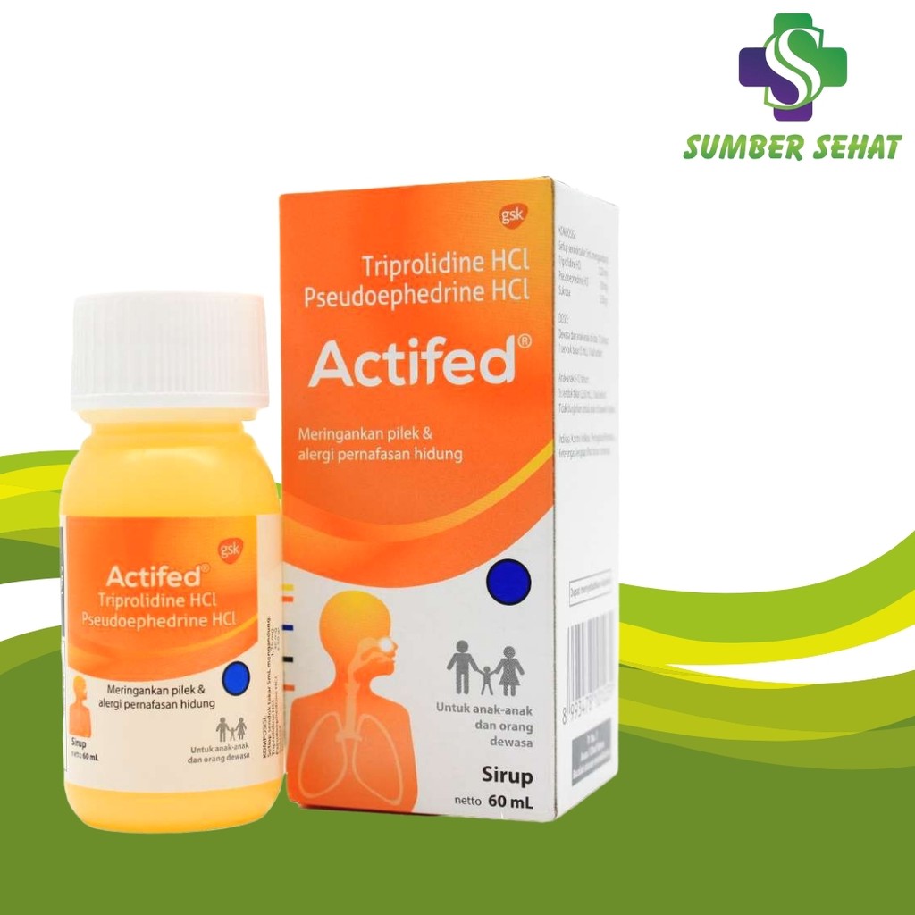 ACTIFED SIRUP 60 ML