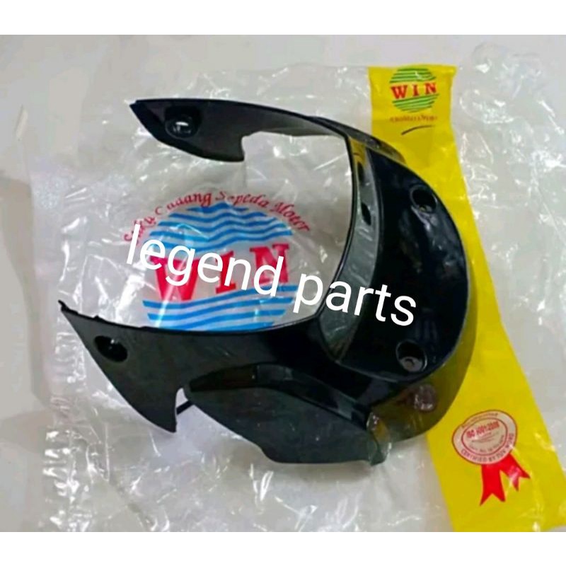 cover batok B bawah Scoopy fi esp 2017-2018 ring 12 hitam