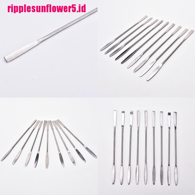 1pc Palet Spatula Bahan Stainless Steel Untuk Nail Art