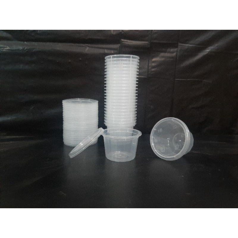 DM Cup sambal 100ml isi 50pcs / cup saus 100ml / cup sauce 100ml / cup puding 100ml