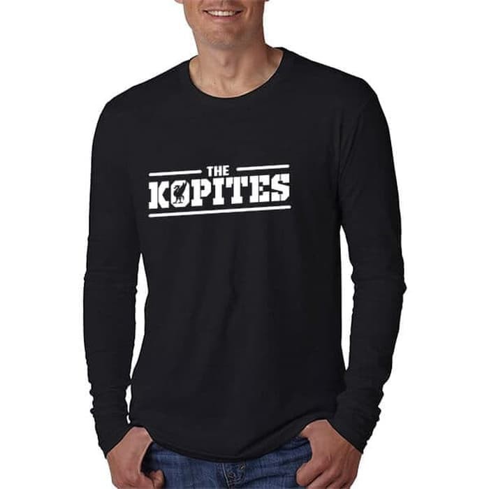 Kaos Baju Obral Combed 30 Distro THE KOPiTES Liverpool_ LENGAN Panjang