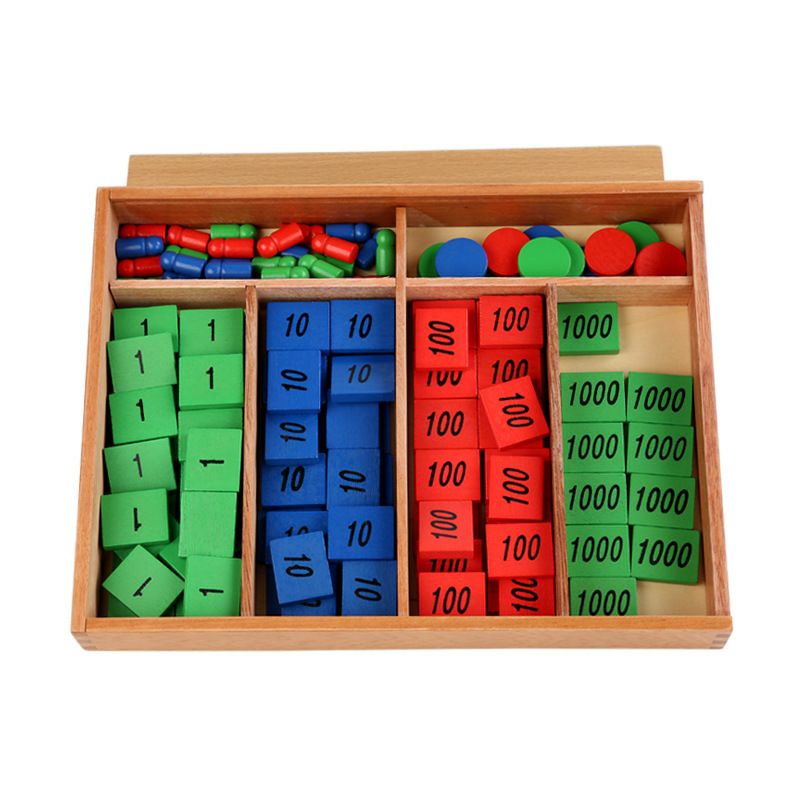 Subarashi - Mainan Montessori Kayu APE Stamp Game