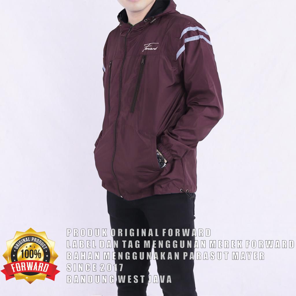 Jaket Cowok Parasut Pria Outdoor Parasit Forward System