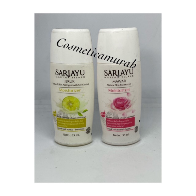 Sariayu moisturizer bpom / sariayu pelembab