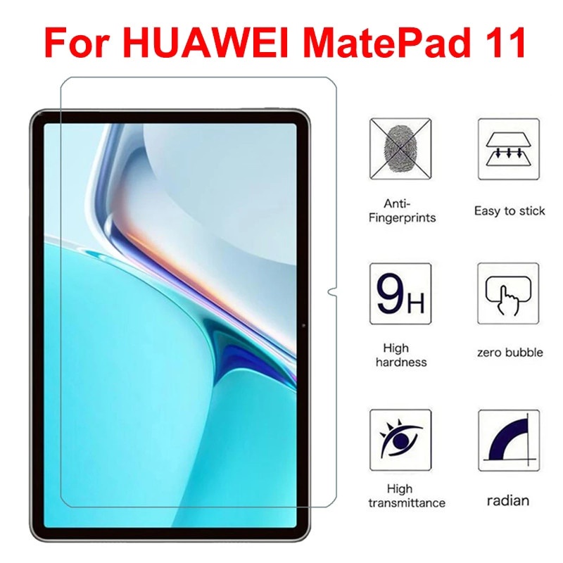 Huawei MatePad 11 2021 9H Tempered Glass Pelindung Layar Untuk Huawei Matepad11 2021 DBY-W09/L09 HD Screen Guard Film