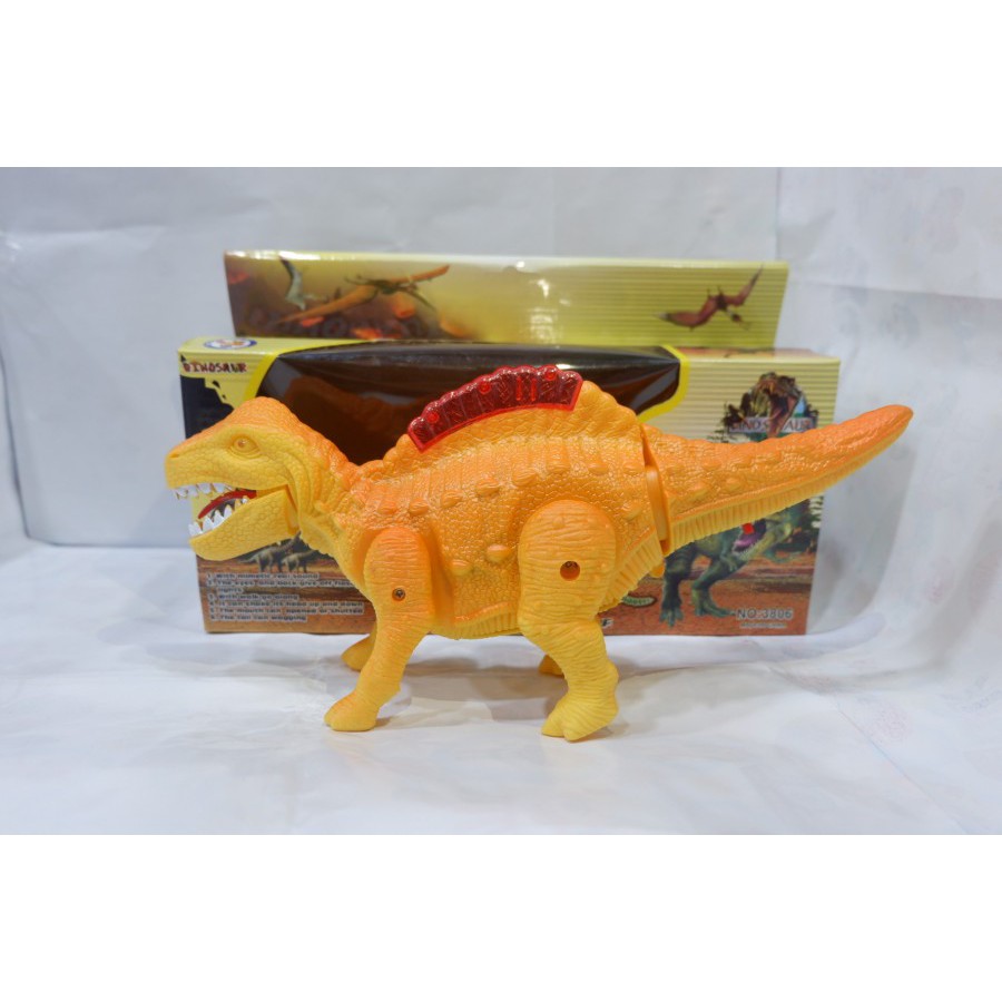 mainan dinosaurus baterai/dinosaurus