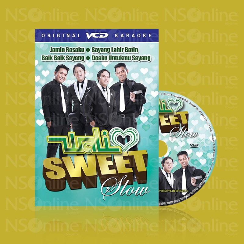 VCD  - Karaoke Original - Wali Sweet Slow